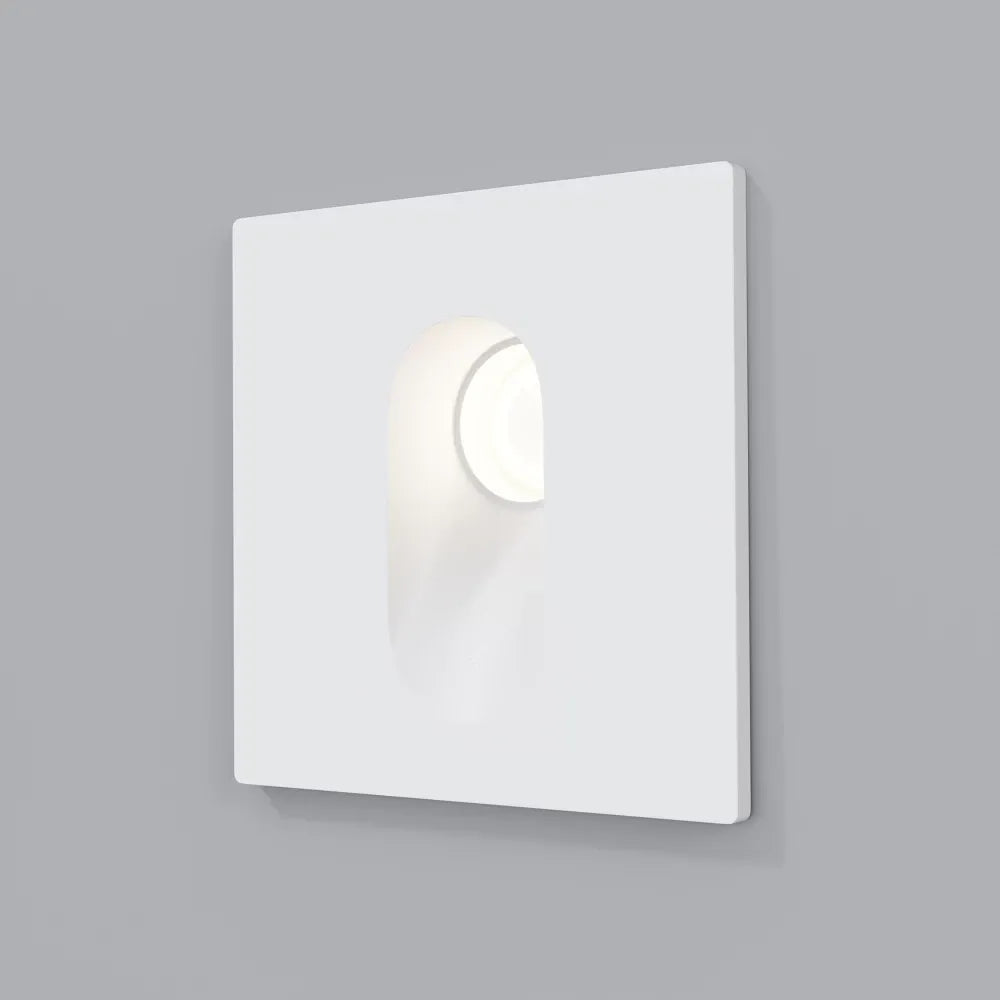 Spot incastra din Aluminiu Alb L7xH7cm Via Urbana