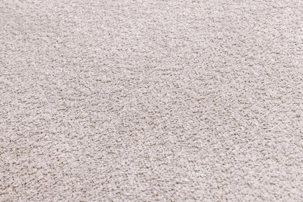 Puf cu husa detasabila din Lemn Negru si Stofa boucle Bej H42xL100cm Heaven