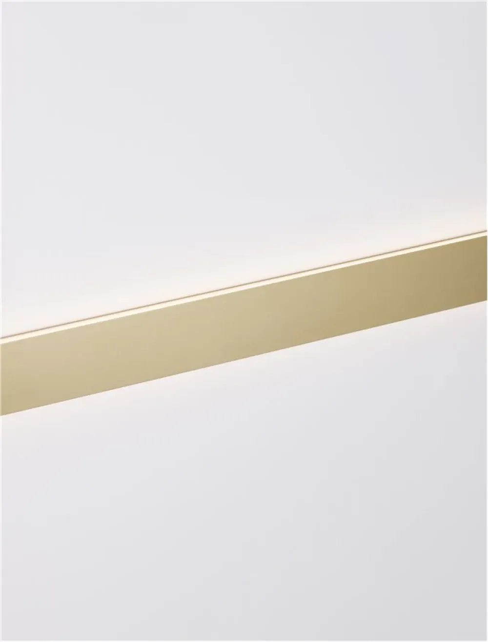 Aplica de perete din Aluminiu Auriu H7.5xL90cm IP20 36W 2614lm 3000k SELINE