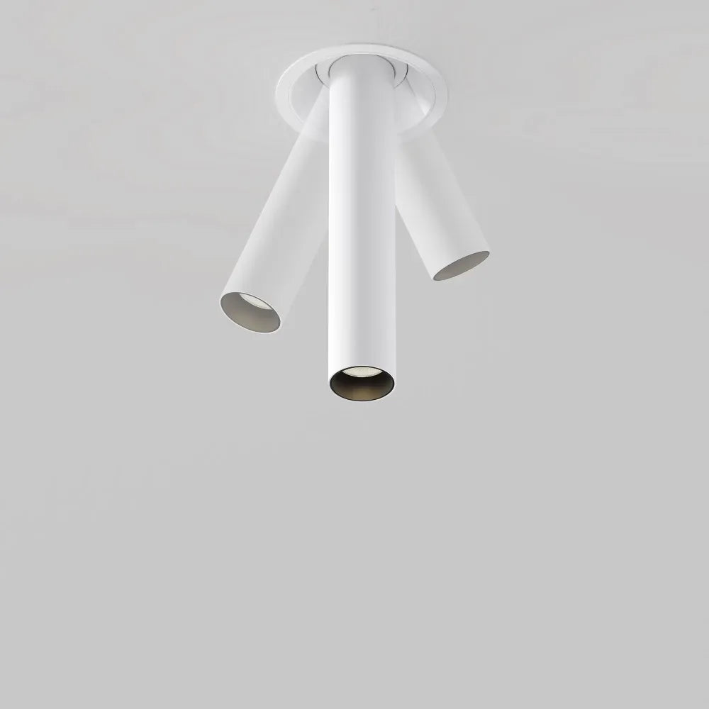 Spot incastrat din Aluminiu Alb H21.6xD3cm 7W 460lm 3000k Focus T