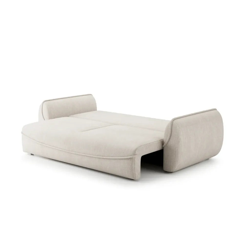 Canapea extensibila din stofa Rebel 25 bej L257x92cm Umea