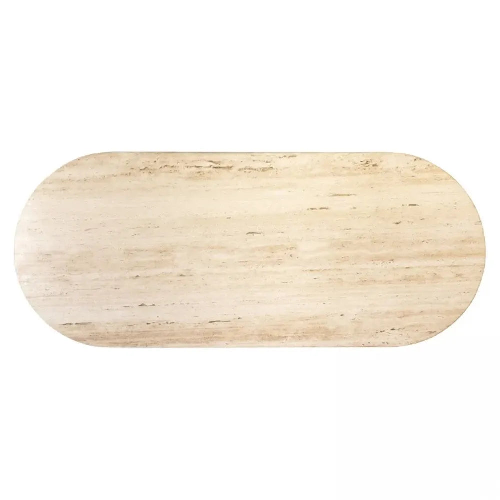 Masa din Travertin Bej L240xH75cm La Cantera Richmond interiors