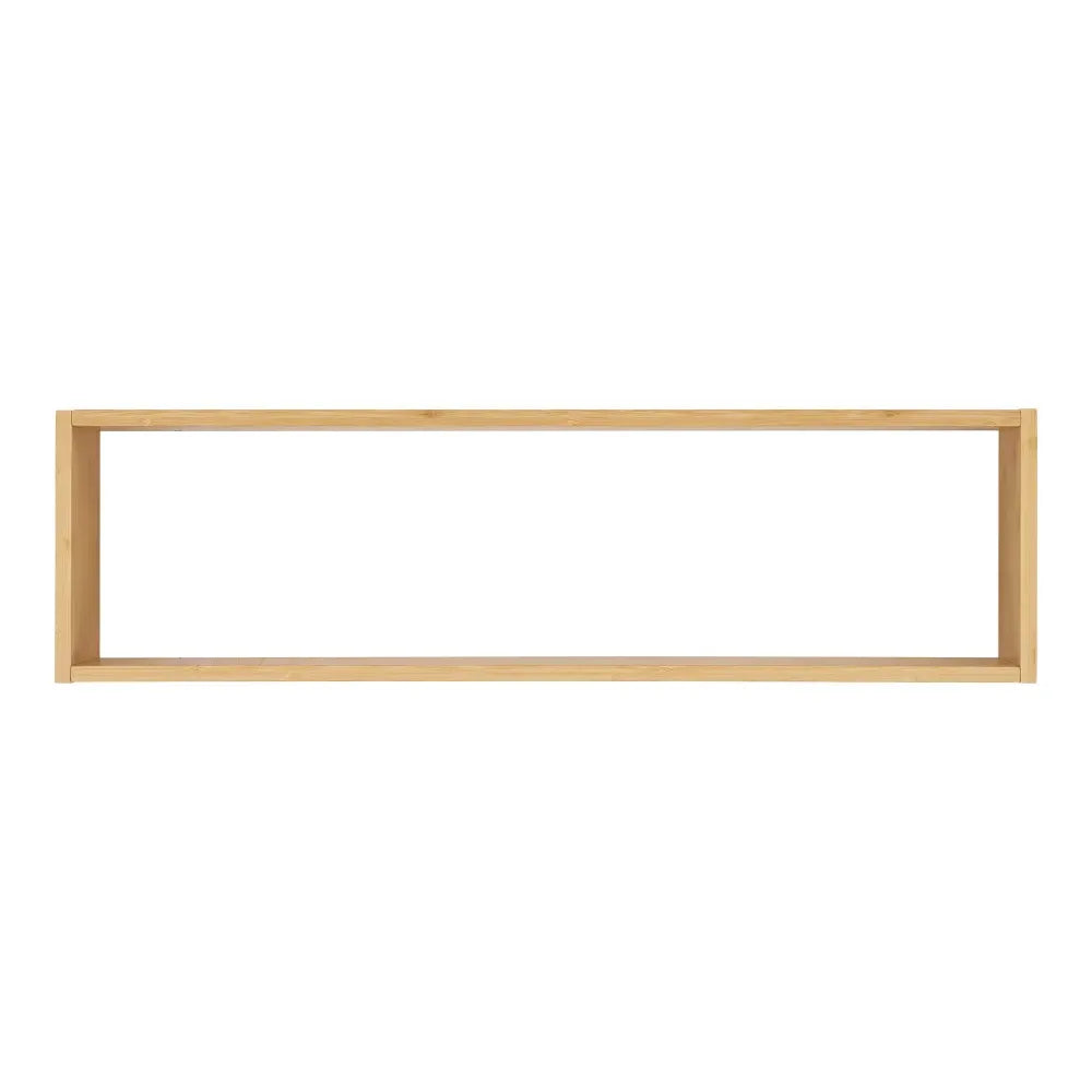 Raft de perete din Lemn de bambus Maro L70xH19.5cm Ember