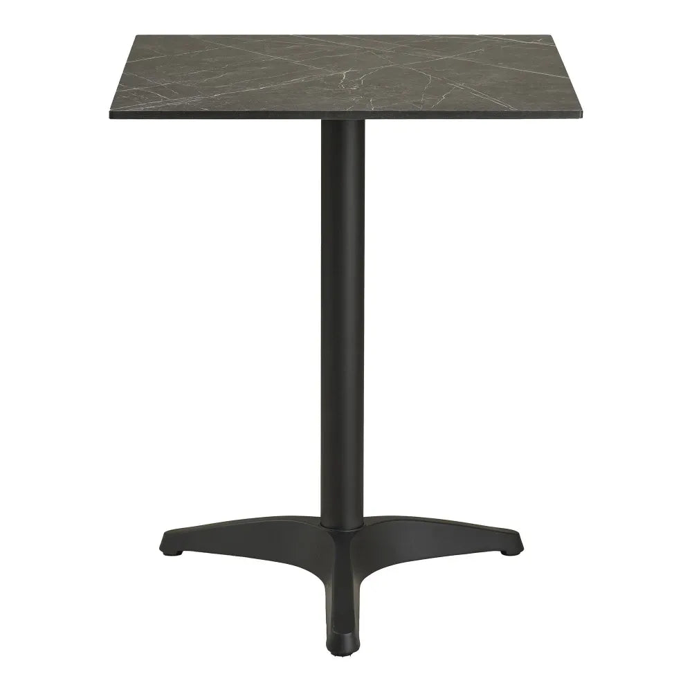 Masa de exterior din Aluminiu Negru L60xH73cm Bistro