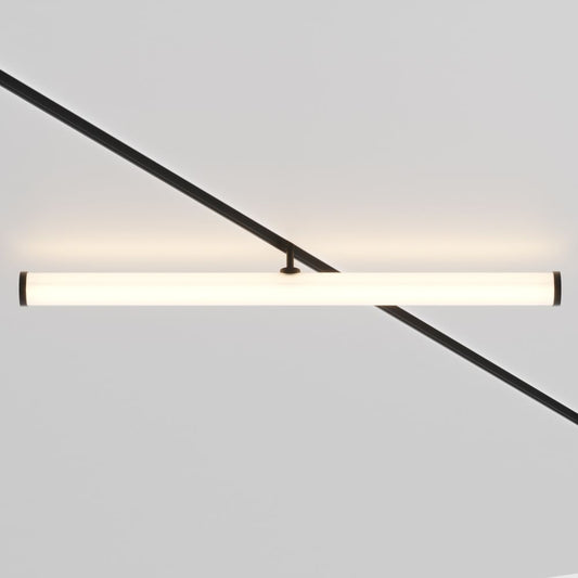 Spot pentru sina magnetica Exility din Aluminiu Negru 25W 1880lm 3000k L60xH10cm Larc