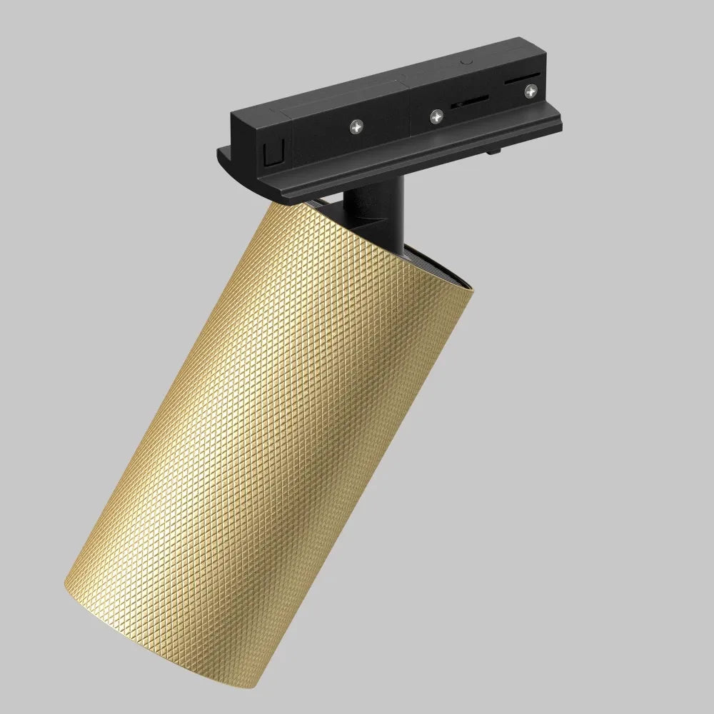 Spot pentru sina Unity din Aluminiu Negru/Auriu mat H10.8xL14cm Artisan