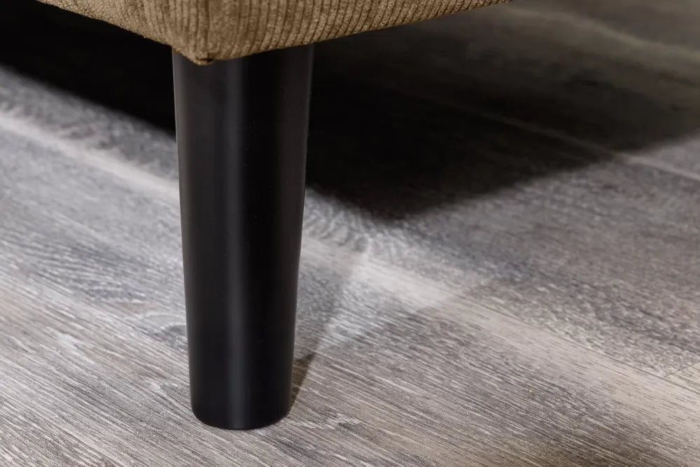 Coltar 3 locuri reversibil tapitat cu Catifea raiata Maro L220cm Stockholm