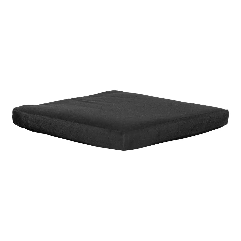 Perna de sezut pentru scaune de exterior 42x42cm din Poliester Negru Alture