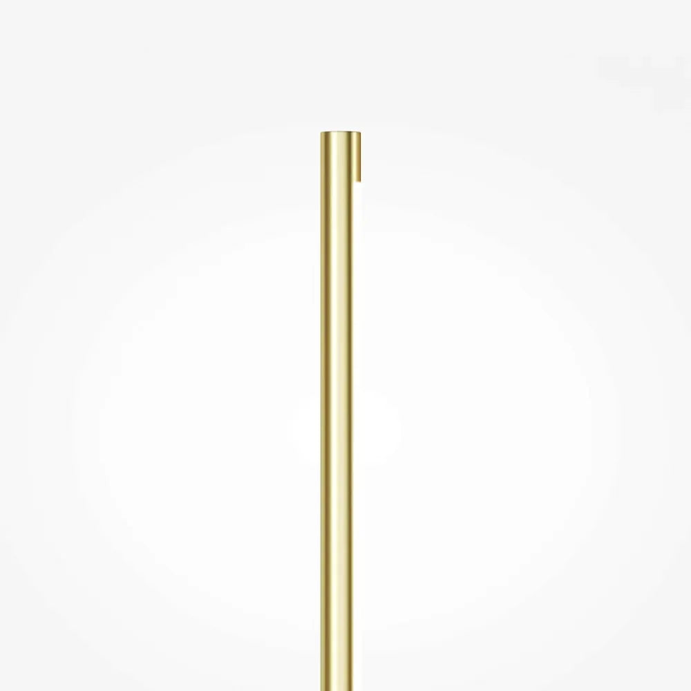 Aplica de perete din Metal Alama si Marmura Gri H63xL10cm IP20 6W 3000K Renaissance