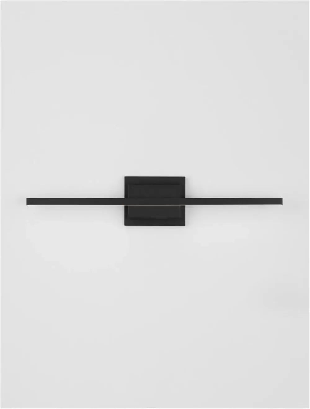Aplica de perete din Aluminiu Negru H11.8xL60.5cm IP20 12.5W 600lm 3000k AZURE