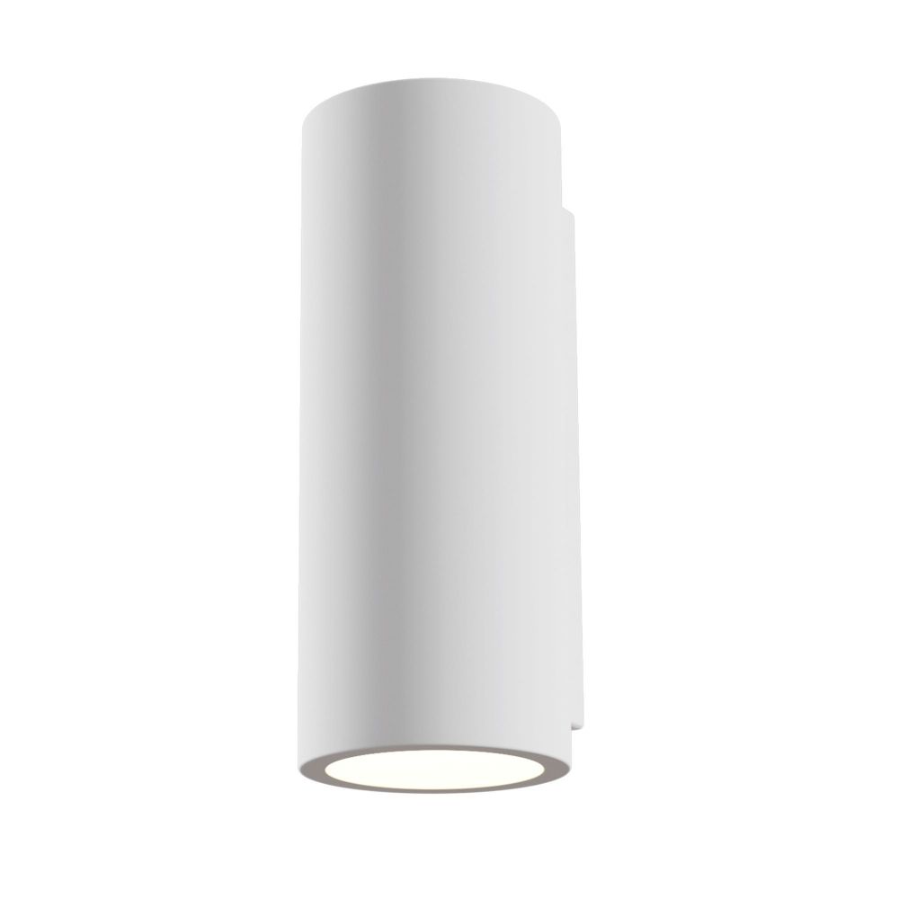 Aplica de perete din Rigips Alb cu 2 becuri L8x10xH20cm Parma