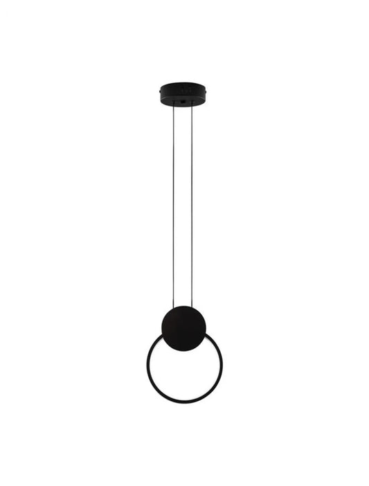 Pendul din Aluminiu Negru H150xL20cm IP20 11W 770lm 3000k WIRO