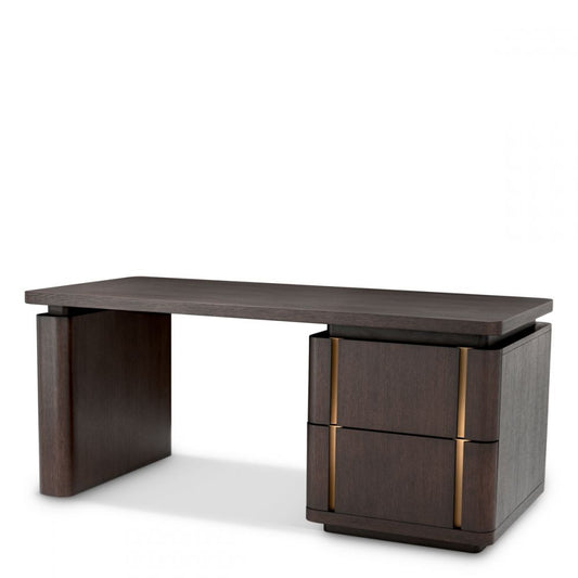 Birou Modesto Eichholtz din Furnir de stejar Maro L180xH76cm