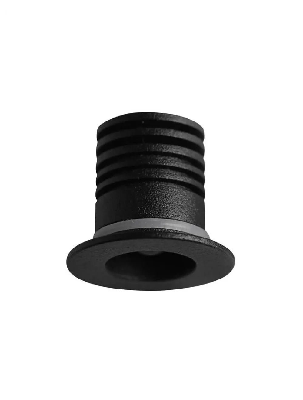 Spot incastrat din Aluminiu Negru H2xL2.5cm IP44 1W 70lm 3000k TINY