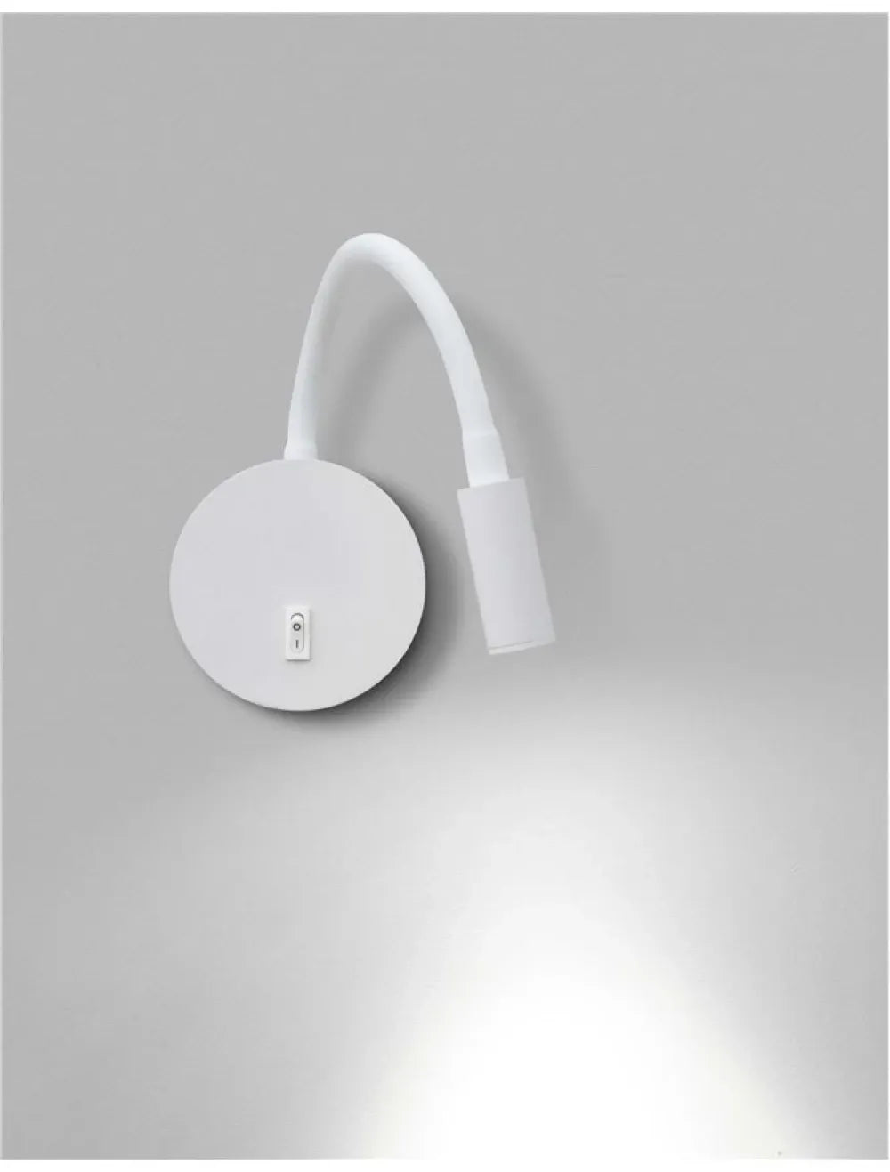 Aplica de perete din Aluminiu Alb H44xL10cm IP20 3W 190lm 3000k JACO