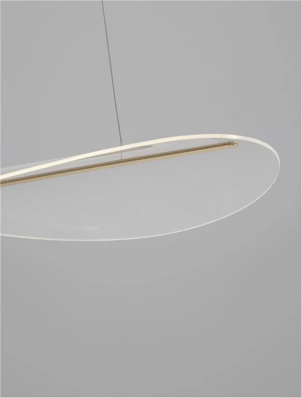 Aplica de perete structura din Aluminiu Auriu si abajur din Acrilic Transparent H28.5xL20cm IP20 6W 421lm 3000k ARGO