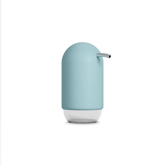 Dozator de sapun din Plastic Albastru Touch D7xH14cm