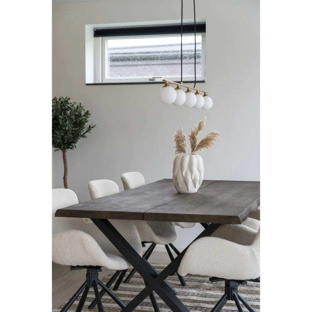 Vaza din Ceramica Alb H26xD19,5cm HN0858