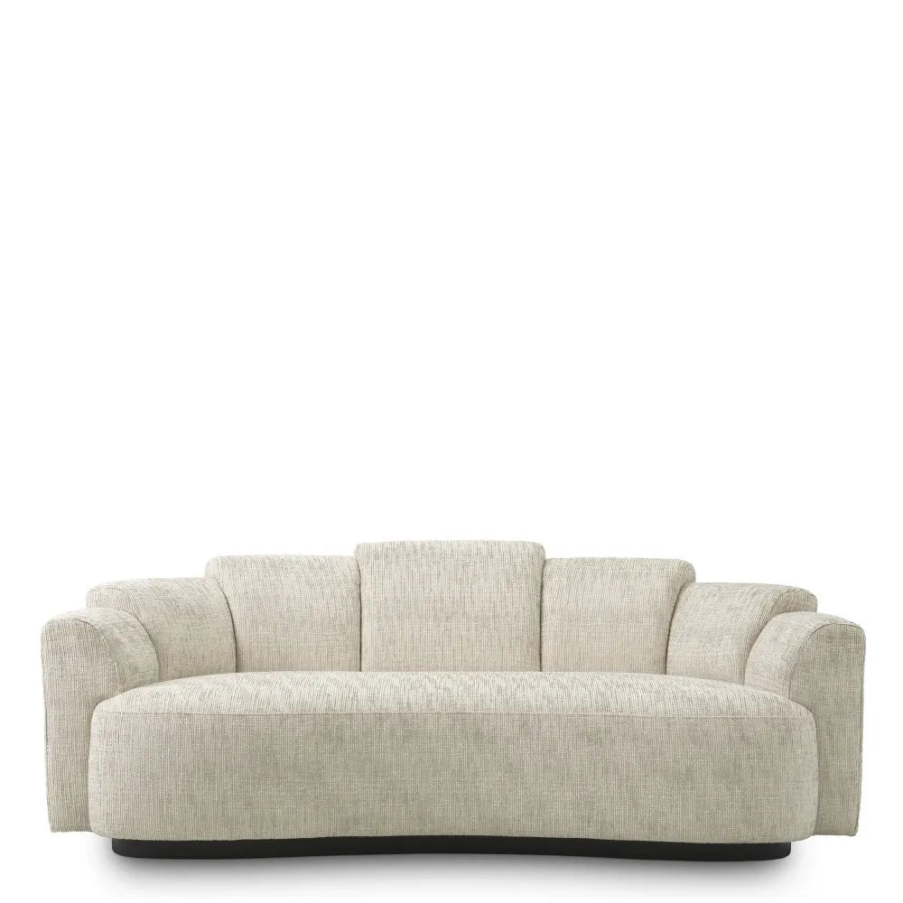 Canapea tapitat cu Stofa Bej L194xA101xH73cm Marbella S Eichholtz