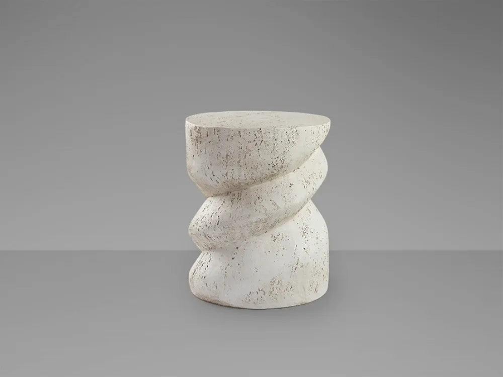 Masuta laterala din Oxid de magneziu turnat Alb D40.5x548cm Salomon