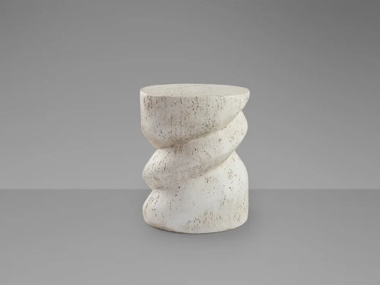 Masuta laterala din Oxid de magneziu turnat Alb D40.5x548cm Salomon