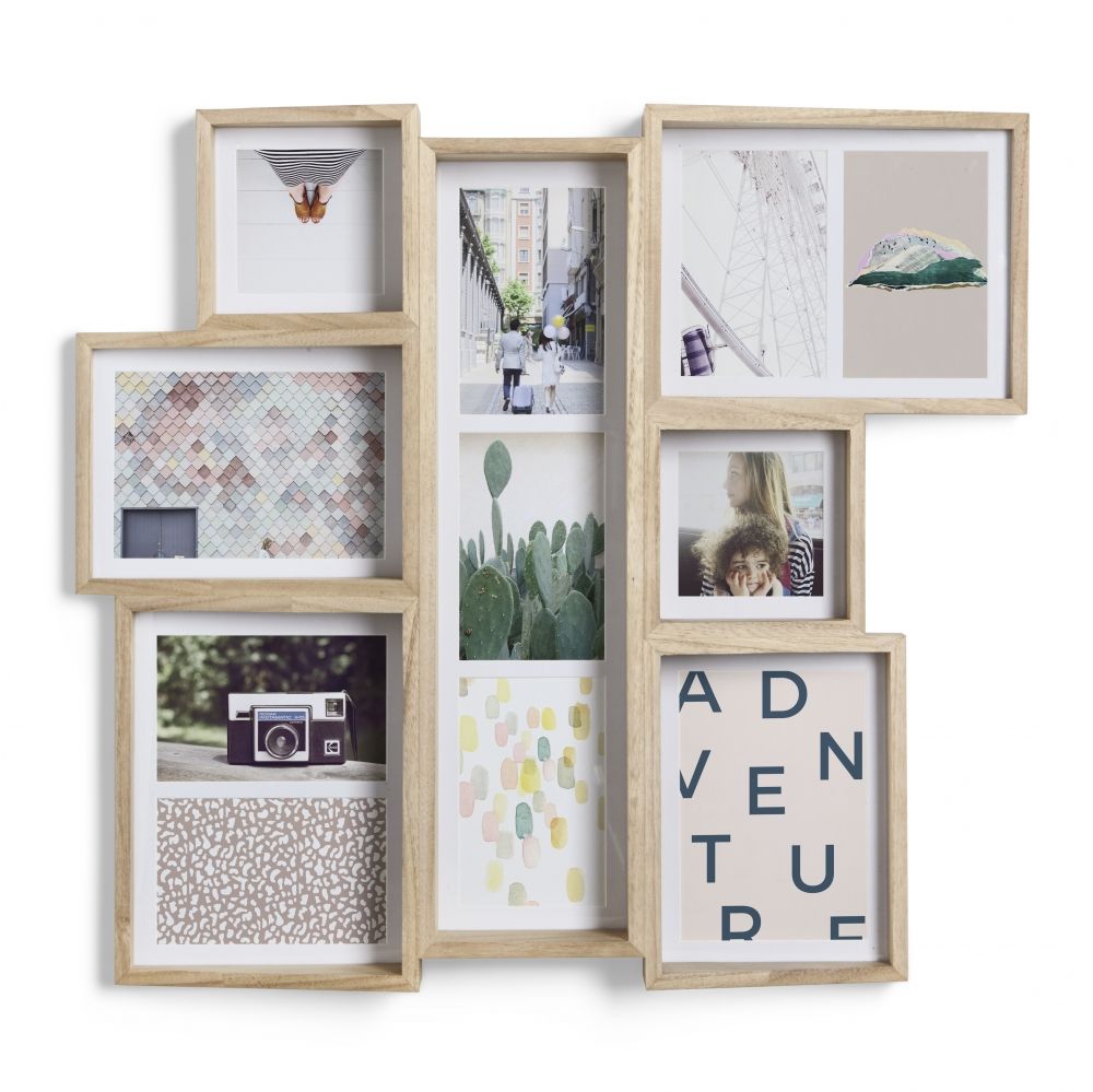 Rama foto de perete din MDF Maro Edge H58xL53cm