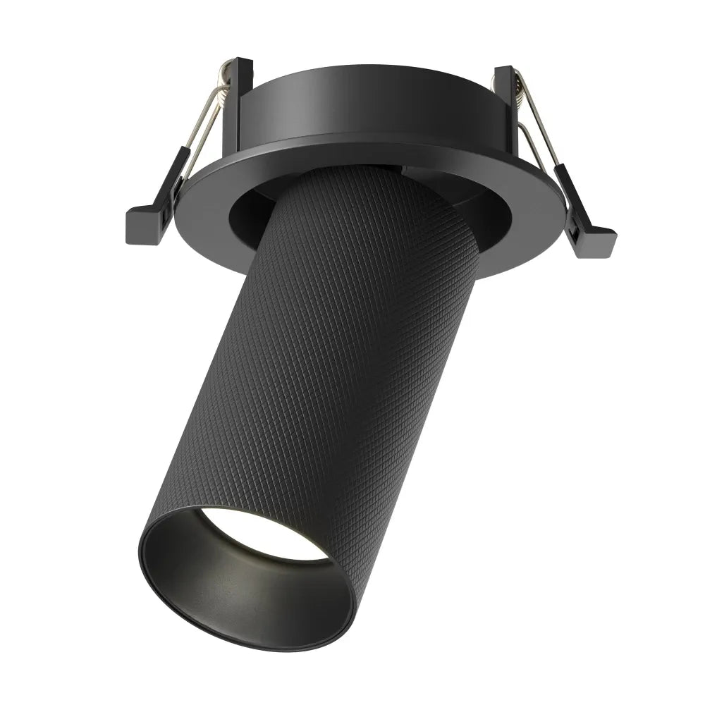 Spot incastrat din Aluminiu Negru H14.1xD5.4cm 10W Artisan