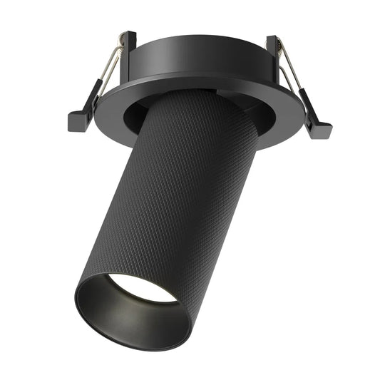 Spot incastrat din Aluminiu Negru H14.1xD5.4cm 10W Artisan