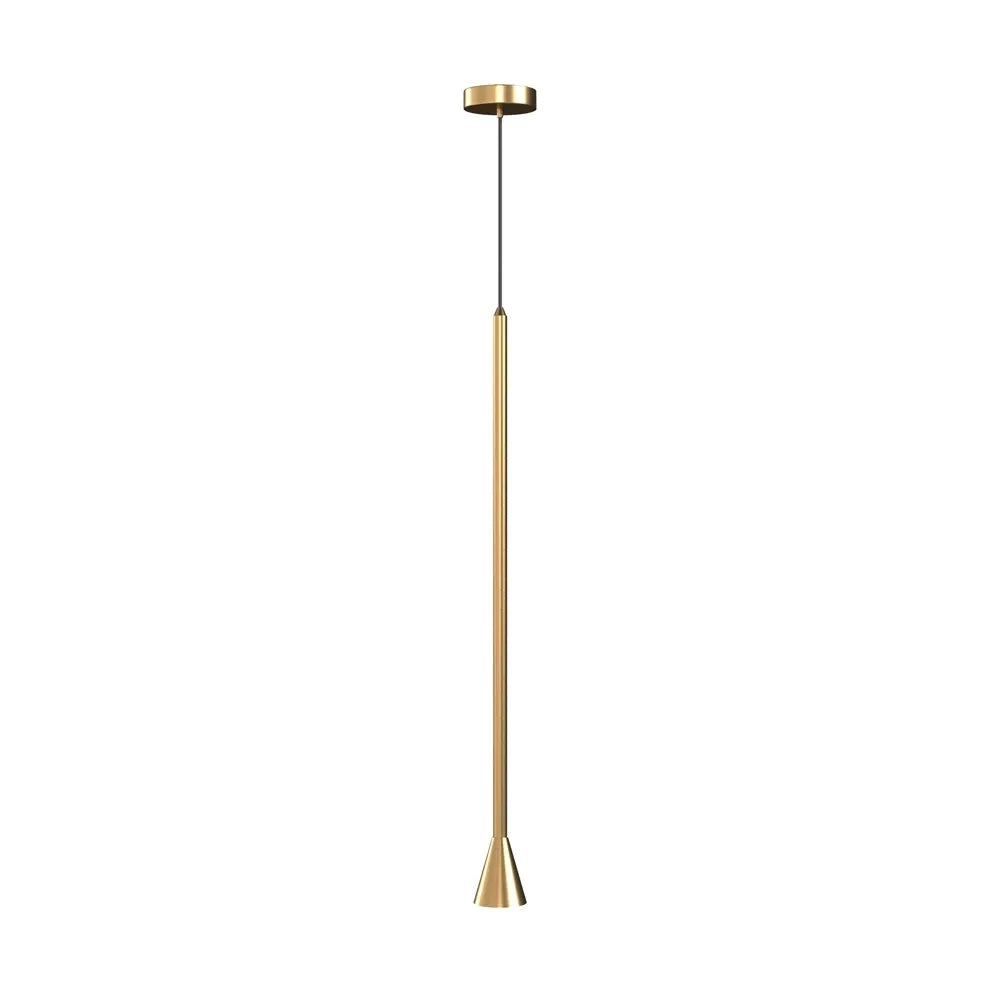 Pendul din Metal Auriu H180xD7.5cm IP 20 GU10 40W Arrow