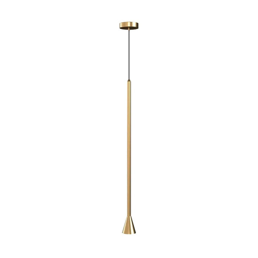 Pendul din Metal Auriu H180xD7.5cm IP 20 GU10 40W Arrow
