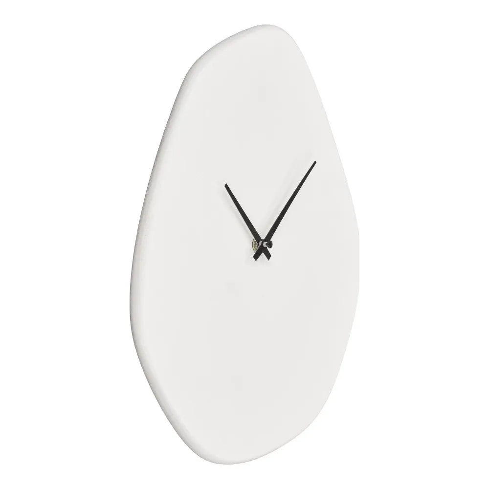 Ceas de perete din Ciment Alb H33xL28cm Vienna
