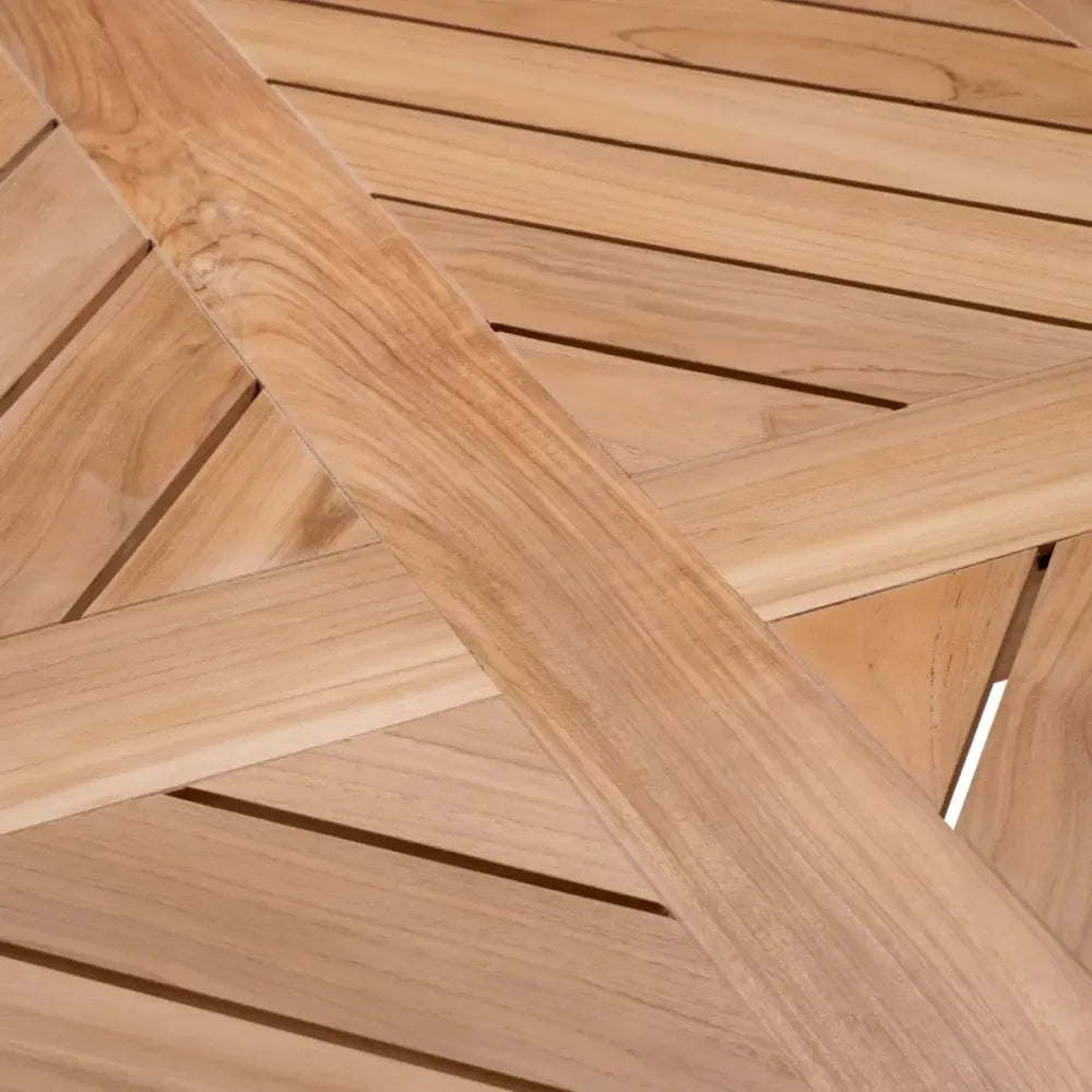 Masa de exterior din Lemn de tec Maro H75xL240cm Bell Rive Eichholtz