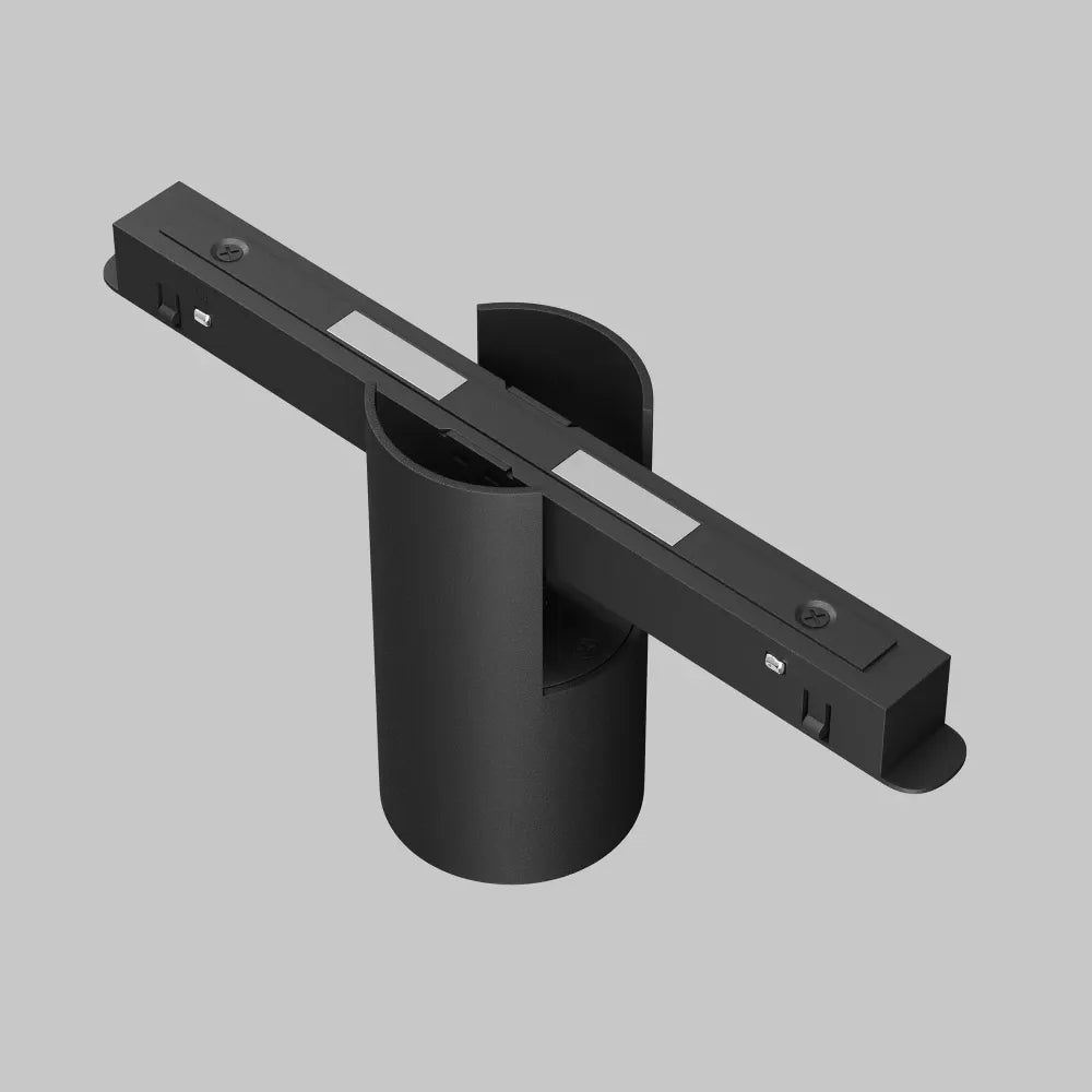Spot pentru sina Exility din Aluminiu Negru H10.4xL19.3cm 7W 370lm 3000k Alfa