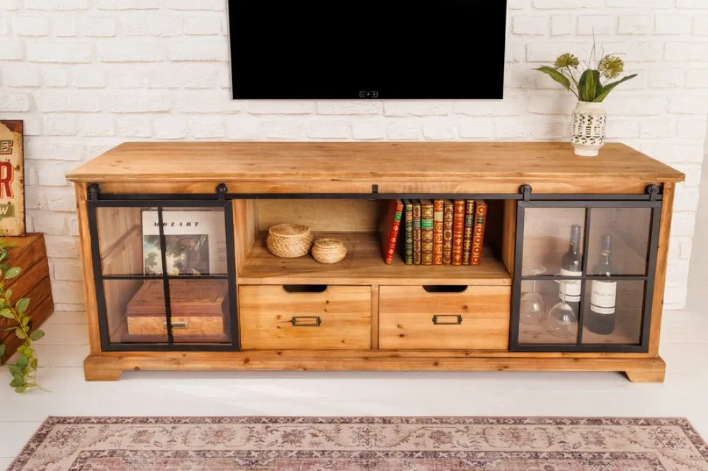 Comoda din Lemn de pin Maro L160xH62cm HERITAGE