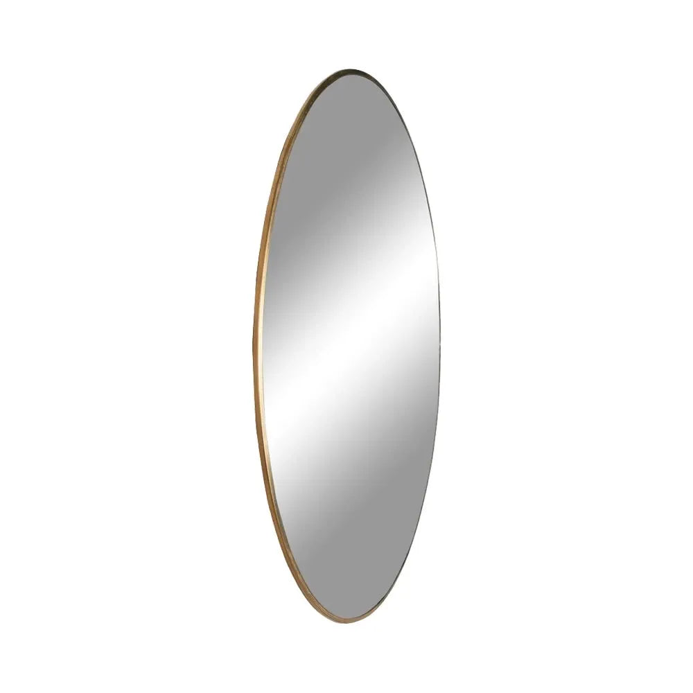 Oglinda cu rama din Metal Alama D80cm Jersey