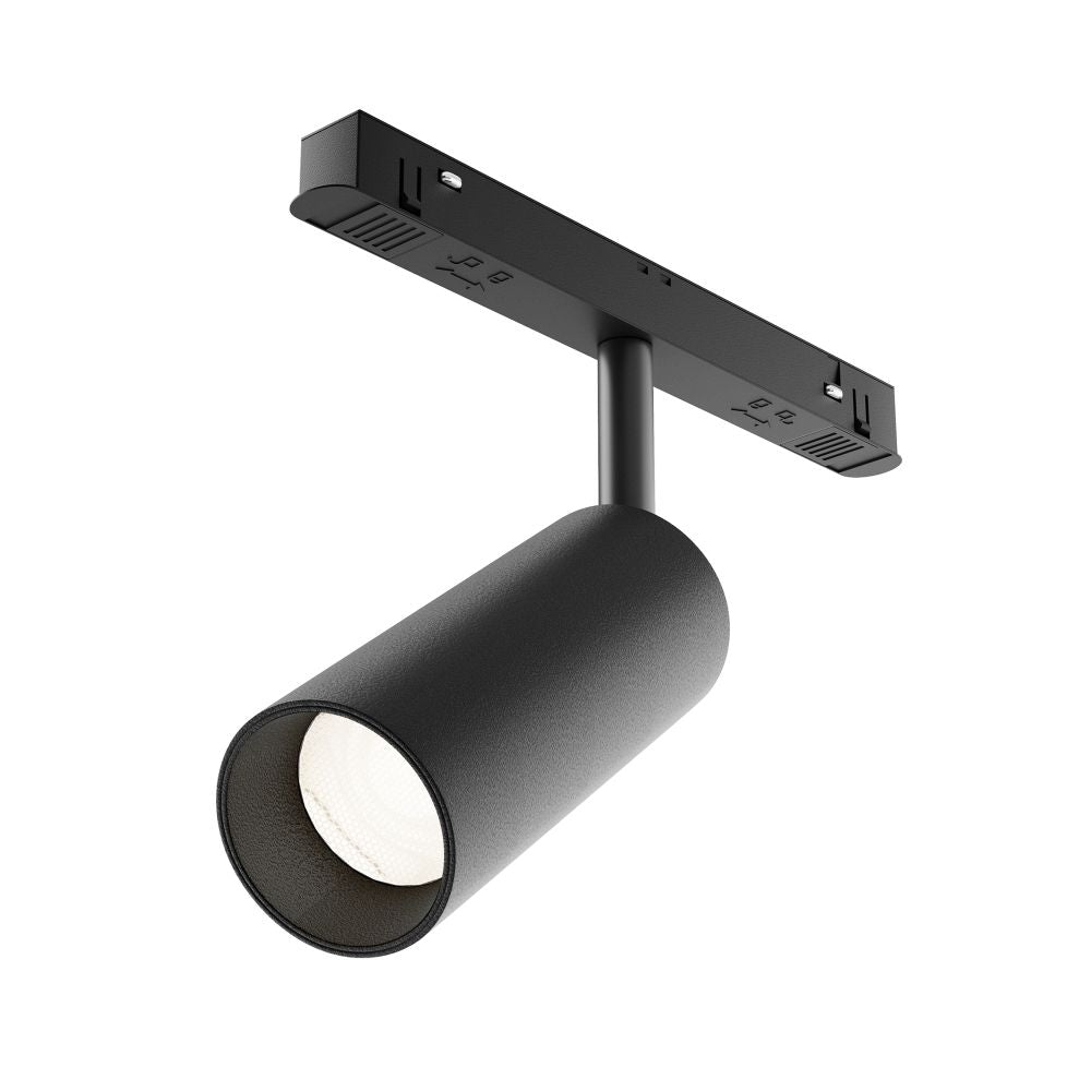 Spot pentru sina magnetica Exility din Aluminiu Negru 12W 840lm 3000k L13xH19cm Focus LED