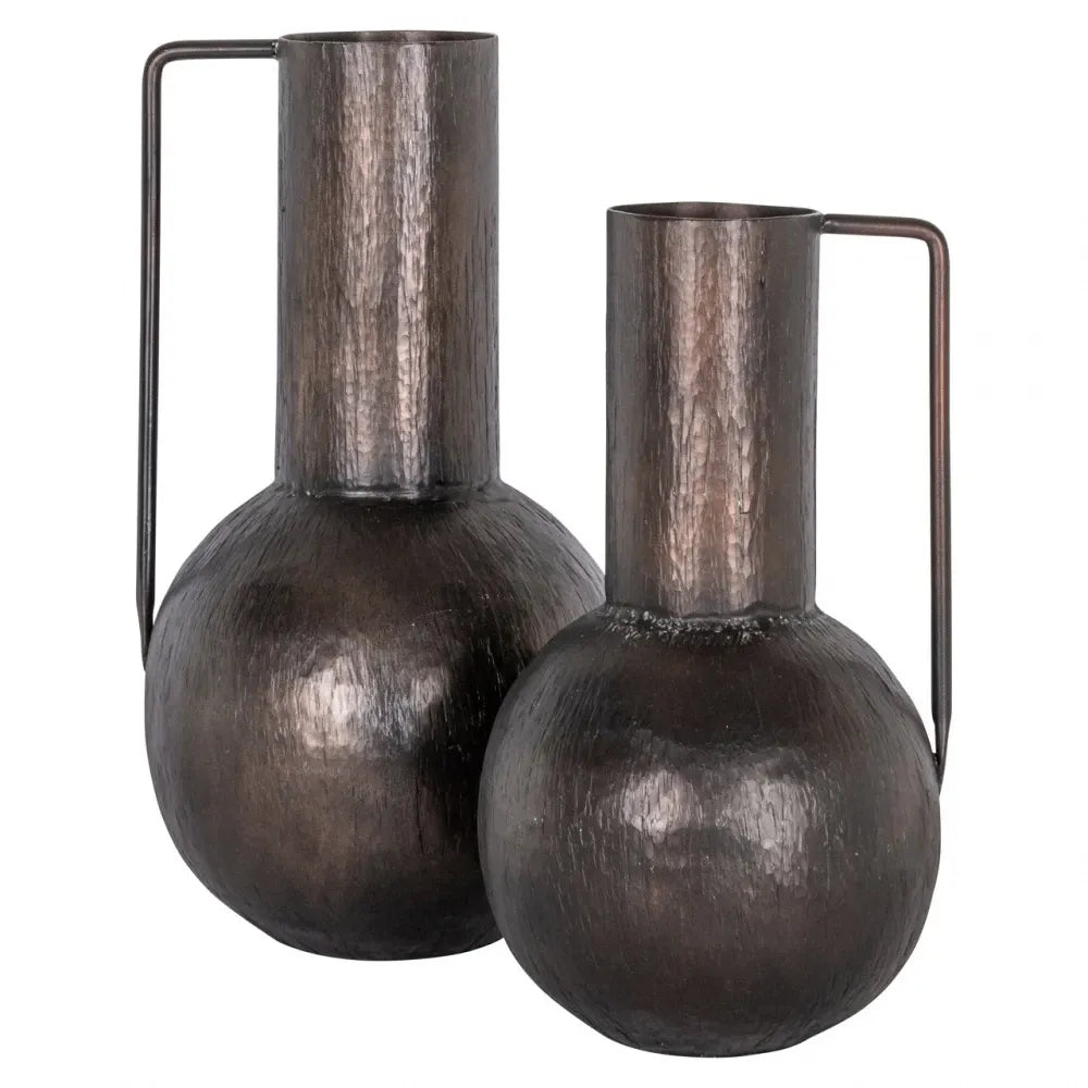 Vaza decorativa din Aluminiu Cupru D18xH32cm Sema Richmond Interiors