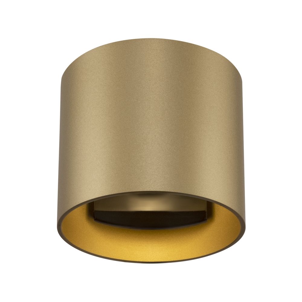 Aplica de perete din Metal Auriu D10xH8cm Rond