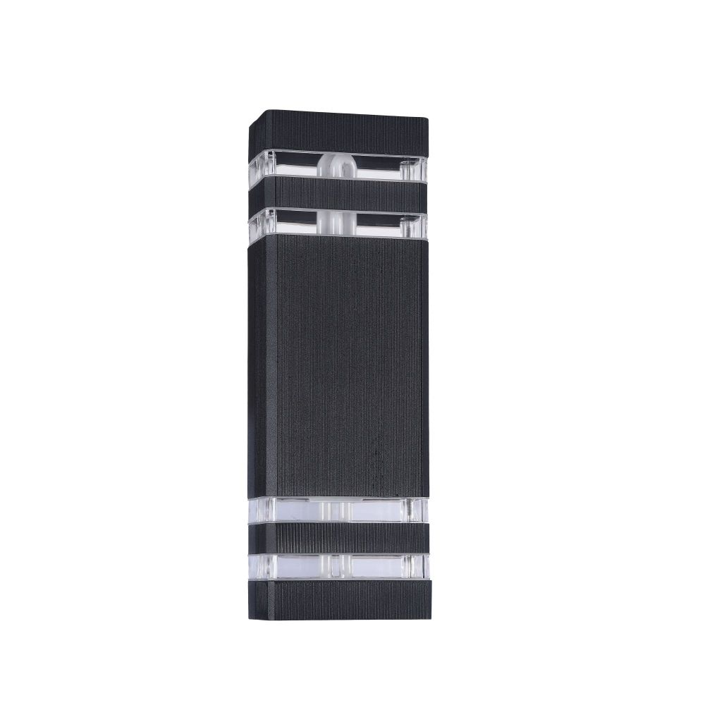 Aplica de perete pentru exterior din Sticla Transparent cu 2 becuri L11x10xH33cm Unter den Linden