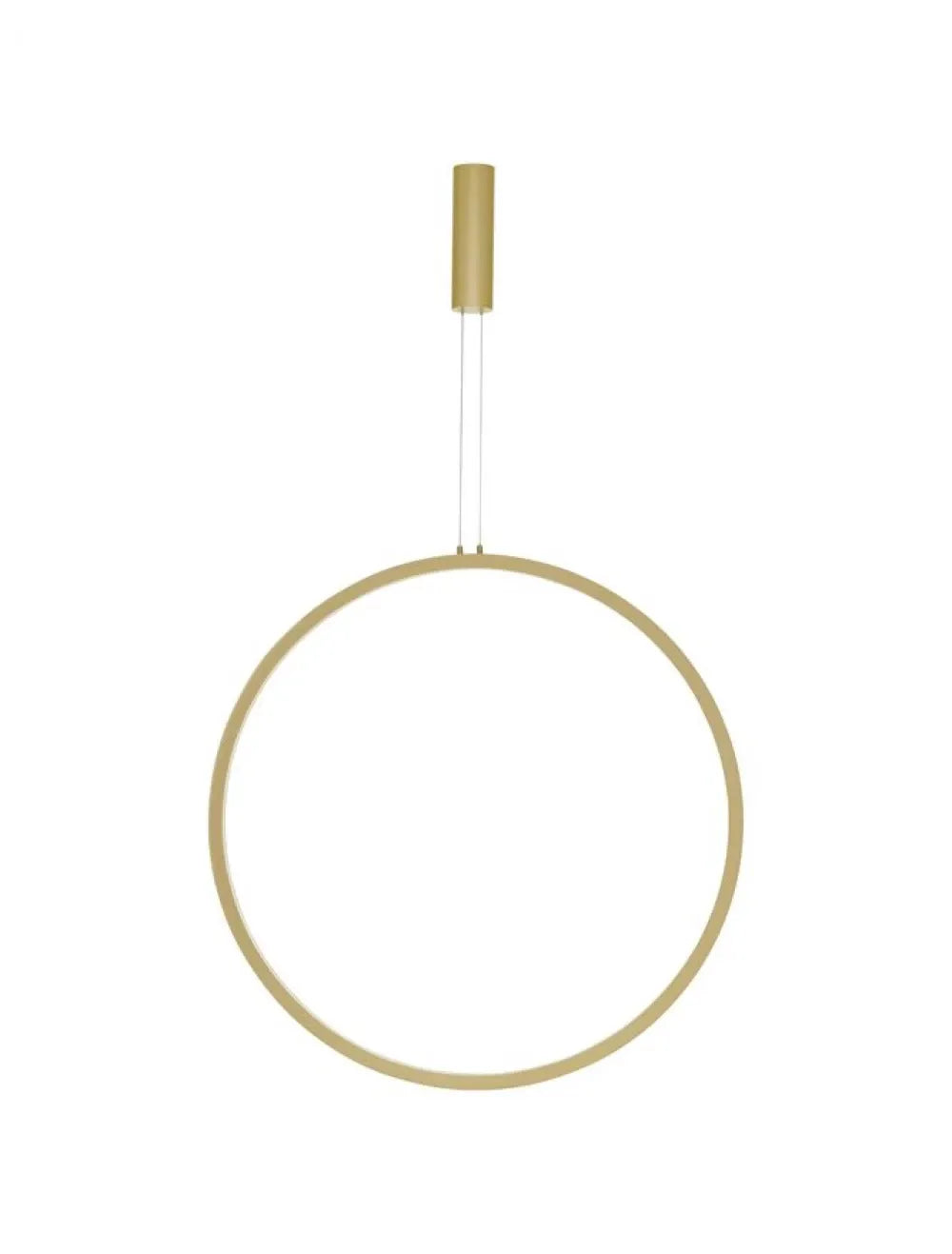 Pendul structura din Aluminiu Auriu si abajur din Acrilic Alb H200xL80.7cm IP20 48W 1685lm 3000k CHANGE