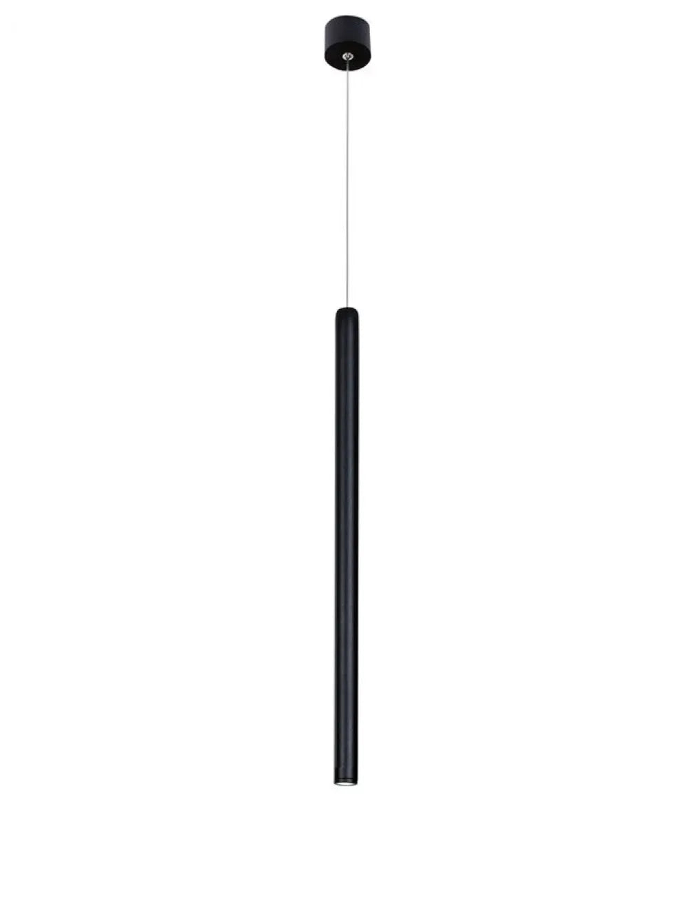 Pendul din Aluminiu Negru H150xL2.5cm IP20 3W 180lm 3000k ULTRATHIN