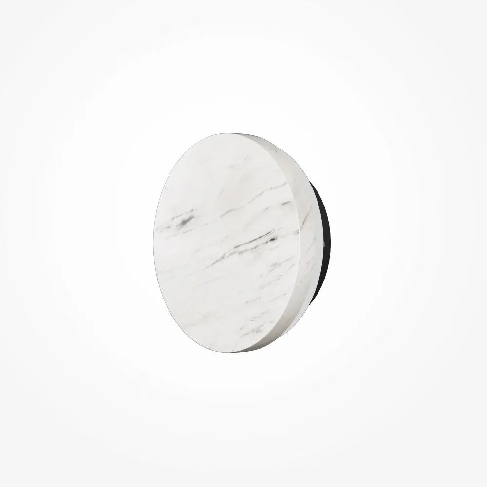 Aplica de perete din Piatra Alb H5xD15cm Basic Texture
