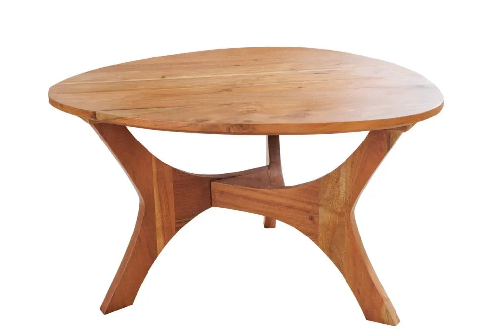Masuta de cafea din Lemn de salcam Maro L70xH42cm Architecture