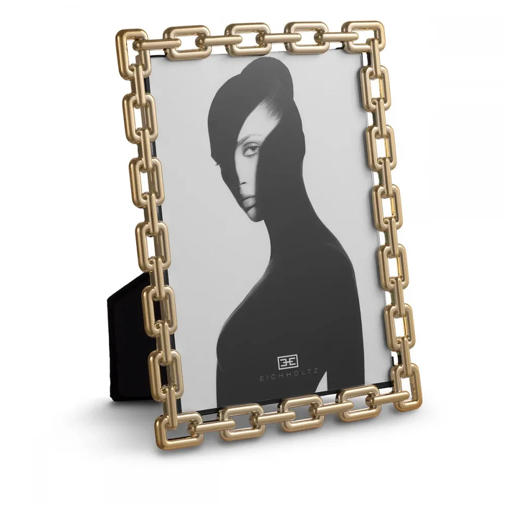 Set 6 rame foto din Metal/Sticla Rose gold/Transparent L15.5xH21cm Didi L Eichholtz