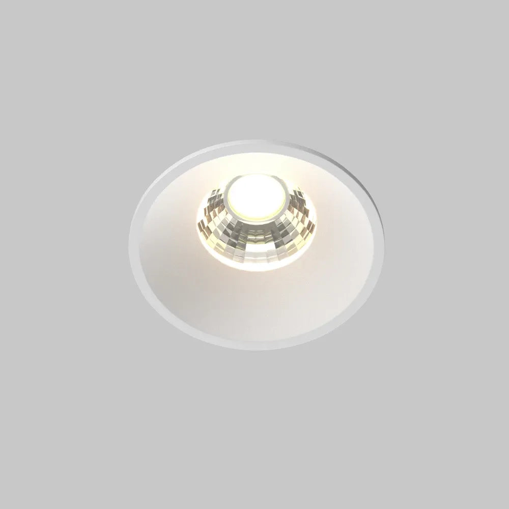 Spot incastrat din Aluminiu Alb H5.3xD6cm 7W 450lm 3000k Round