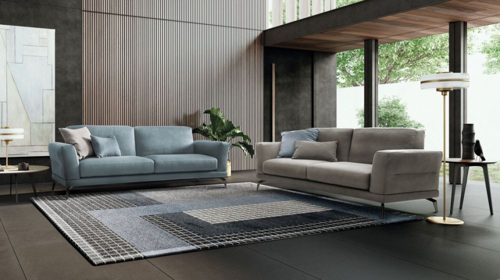 Canapea fixa 3 locuri Estate stil Modern L202cm