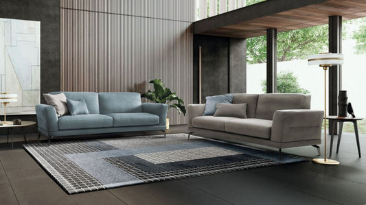 Canapea fixa 3 locuri Estate stil Modern L202cm