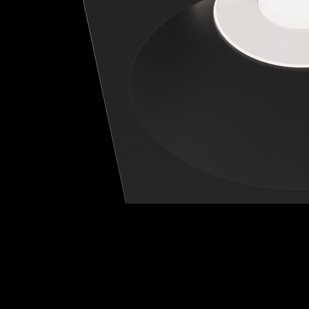 Spot incastra din Aluminiu Negru L9xH9cm Zoom