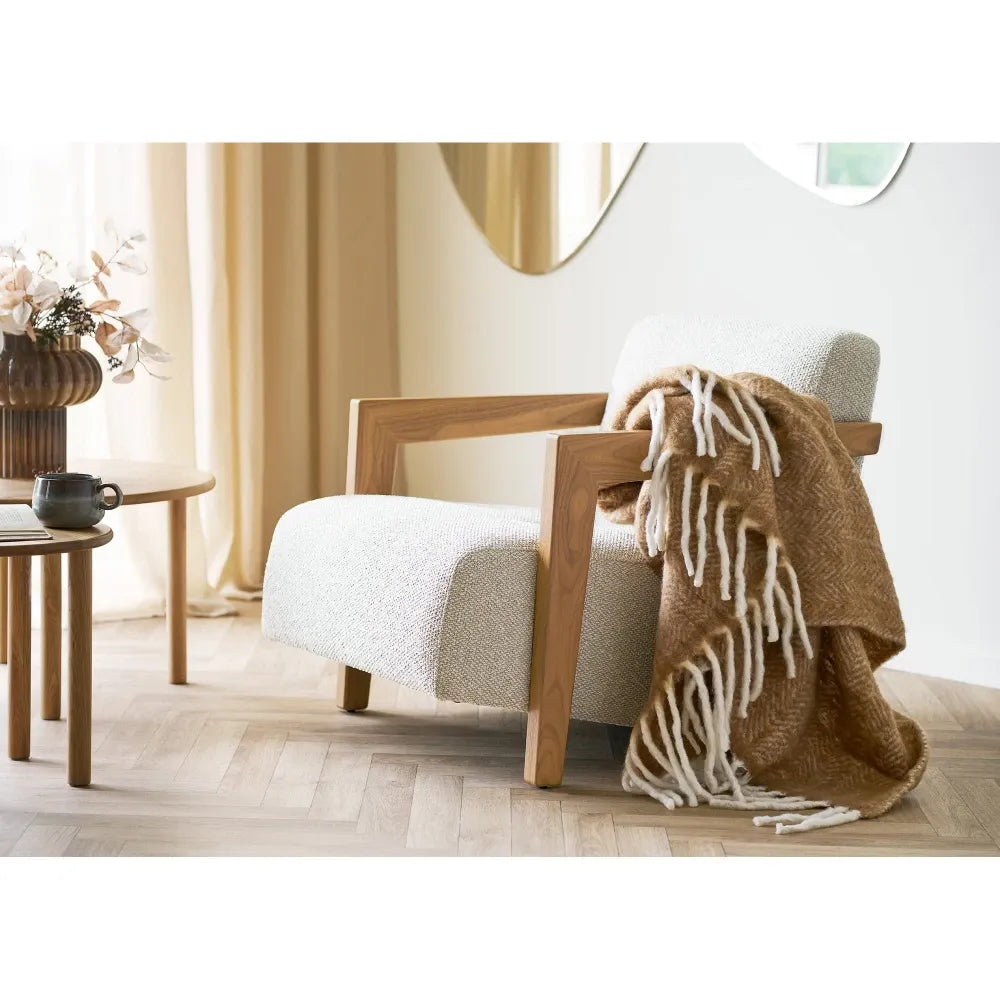 Patura din Textil Maro L170x130cm Carmel