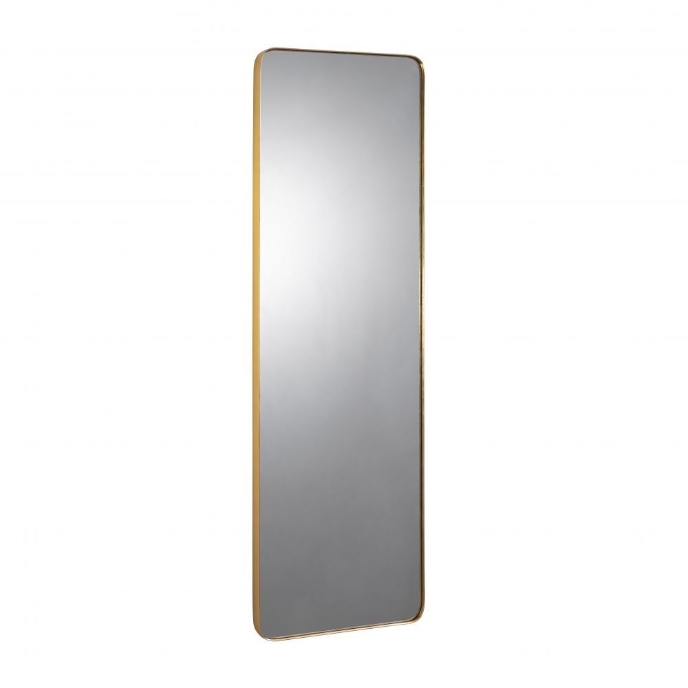 Oglinda Dreptunghiulara cu rama din MDF Auriu Orio H180xL65cm